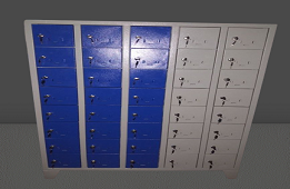 M.S Powder Coated Lockers