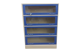 M.S Powder Coated Bookcase