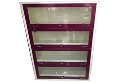 M.S Powder Coated Bookcase