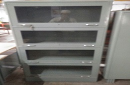 M.S Powder Coated Bookcase